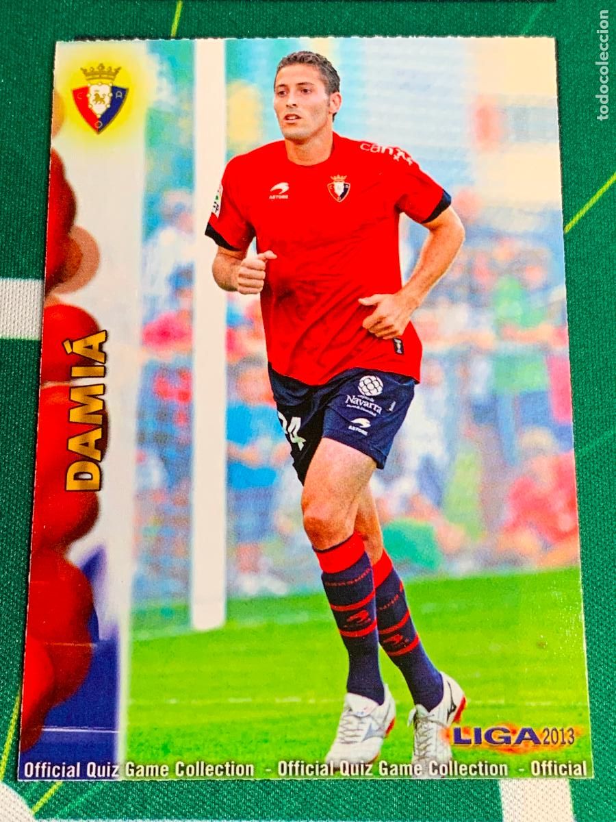 Cromos de f&uacute;tbol: 168 Dami&aacute; Osasuna Base card MUNDICROMO LIGA FUTBOL QUIZ GAME 2012 2013 12 13