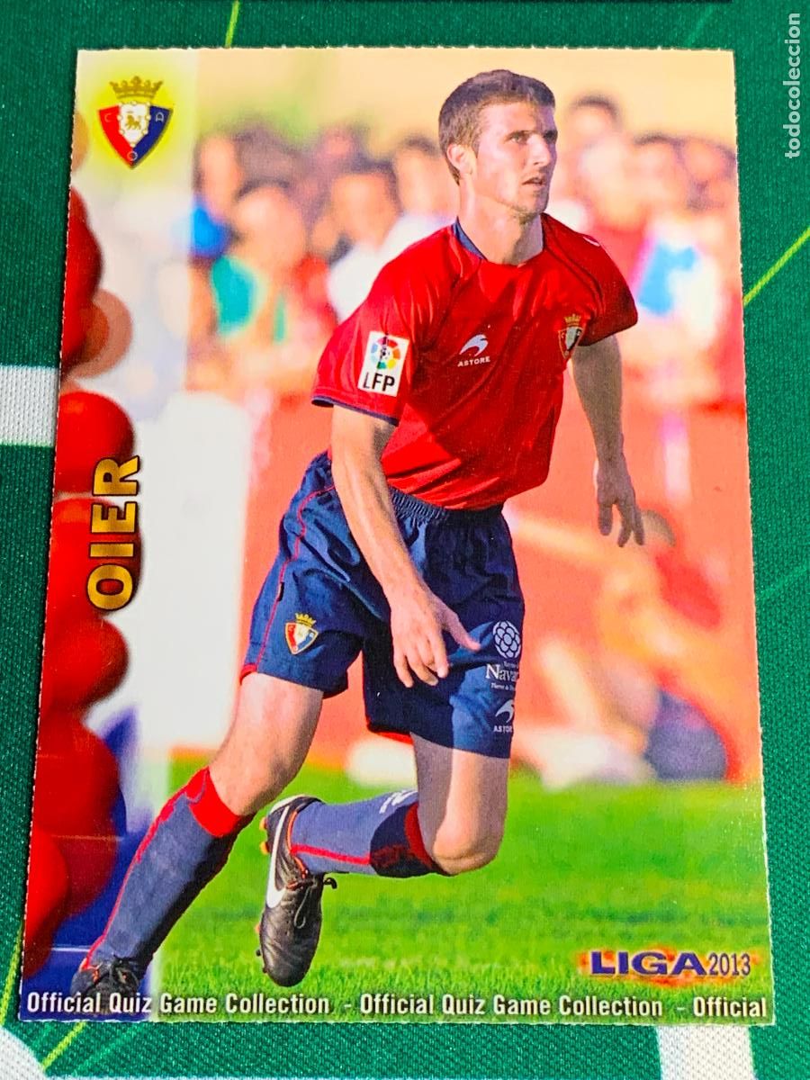 Cromos de f&uacute;tbol: 173 Oier Osasuna Base card MUNDICROMO LIGA FUTBOL QUIZ GAME 2012 2013 12 13