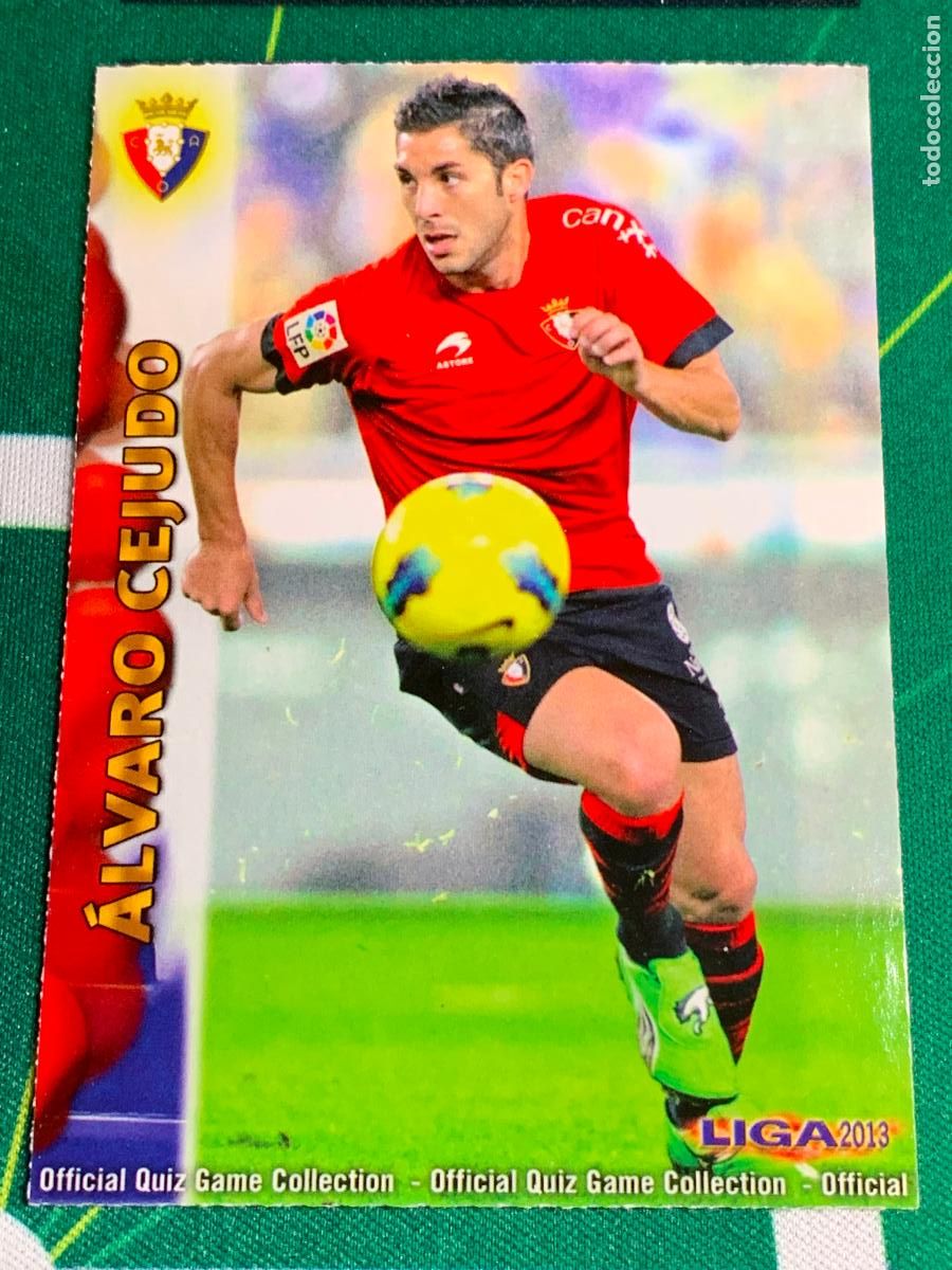 Cromos de f&uacute;tbol: 175 &Aacute;lvaro Cejudo Osasuna Base card MUNDICROMO LIGA FUTBOL QUIZ GAME 2012 2013 12 13