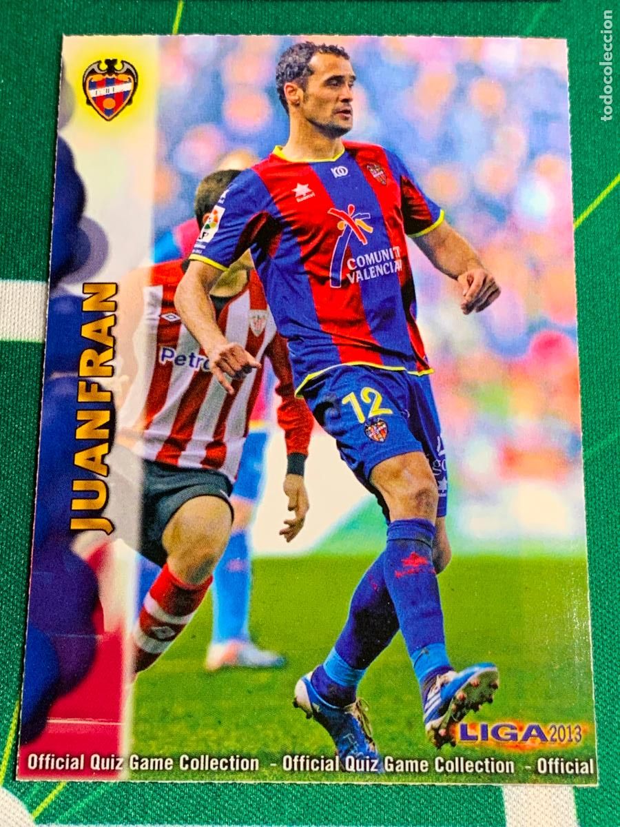 Cromos de f&uacute;tbol: 145 Juanfran Levante Base card MUNDICROMO LIGA FUTBOL QUIZ GAME 2012 2013 12 13