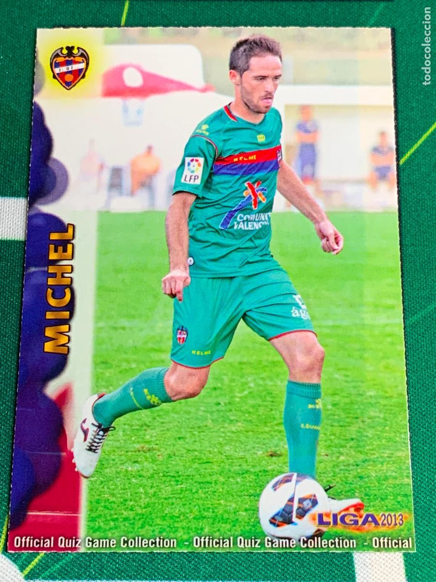 Cromos de f&uacute;tbol: 150 Michel Levante Base card MUNDICROMO LIGA FUTBOL QUIZ GAME 2012 2013 12 13