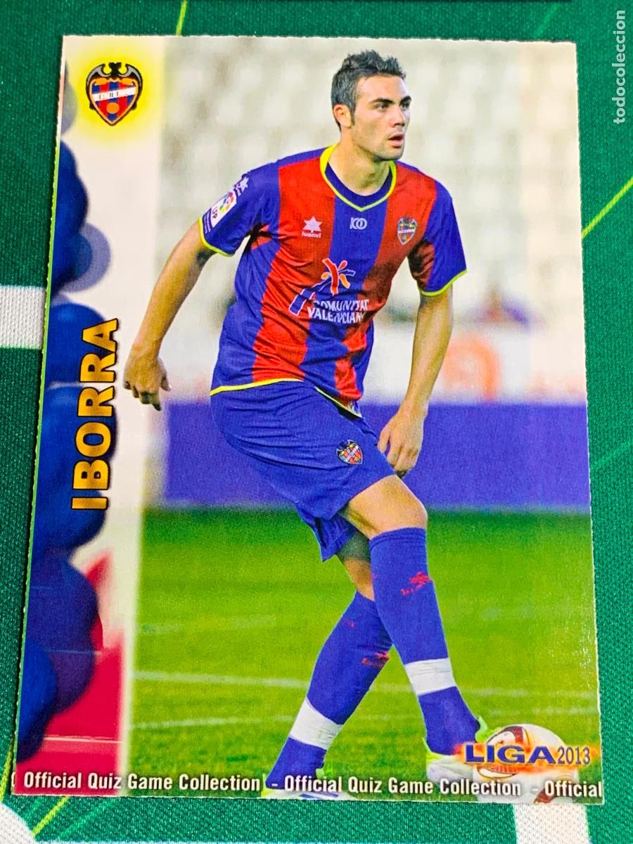 Cromos de f&uacute;tbol: 147 Iborra Levante Base card MUNDICROMO LIGA FUTBOL QUIZ GAME 2012 2013 12 13