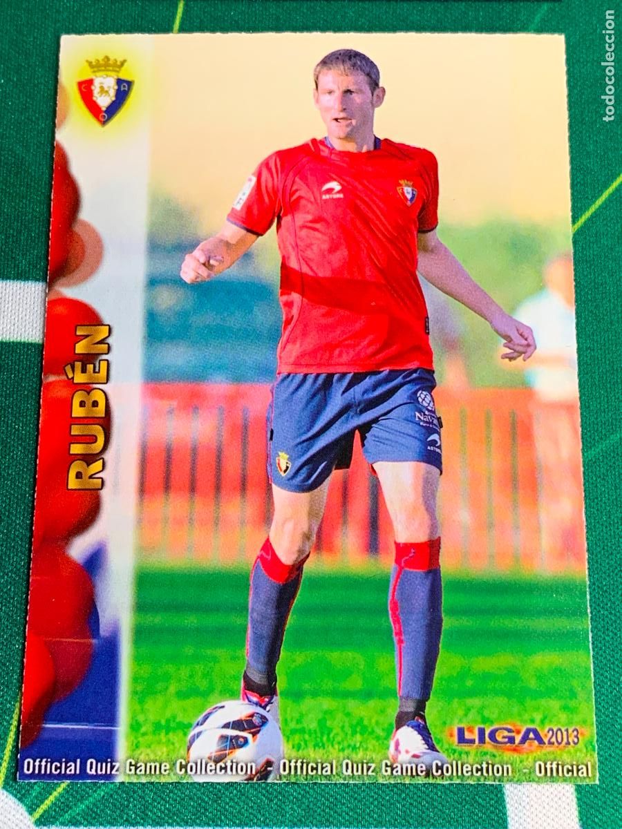 Cromos de f&uacute;tbol: 172 Rub&eacute;n Osasuna Base card MUNDICROMO LIGA FUTBOL QUIZ GAME 2012 2013 12 13