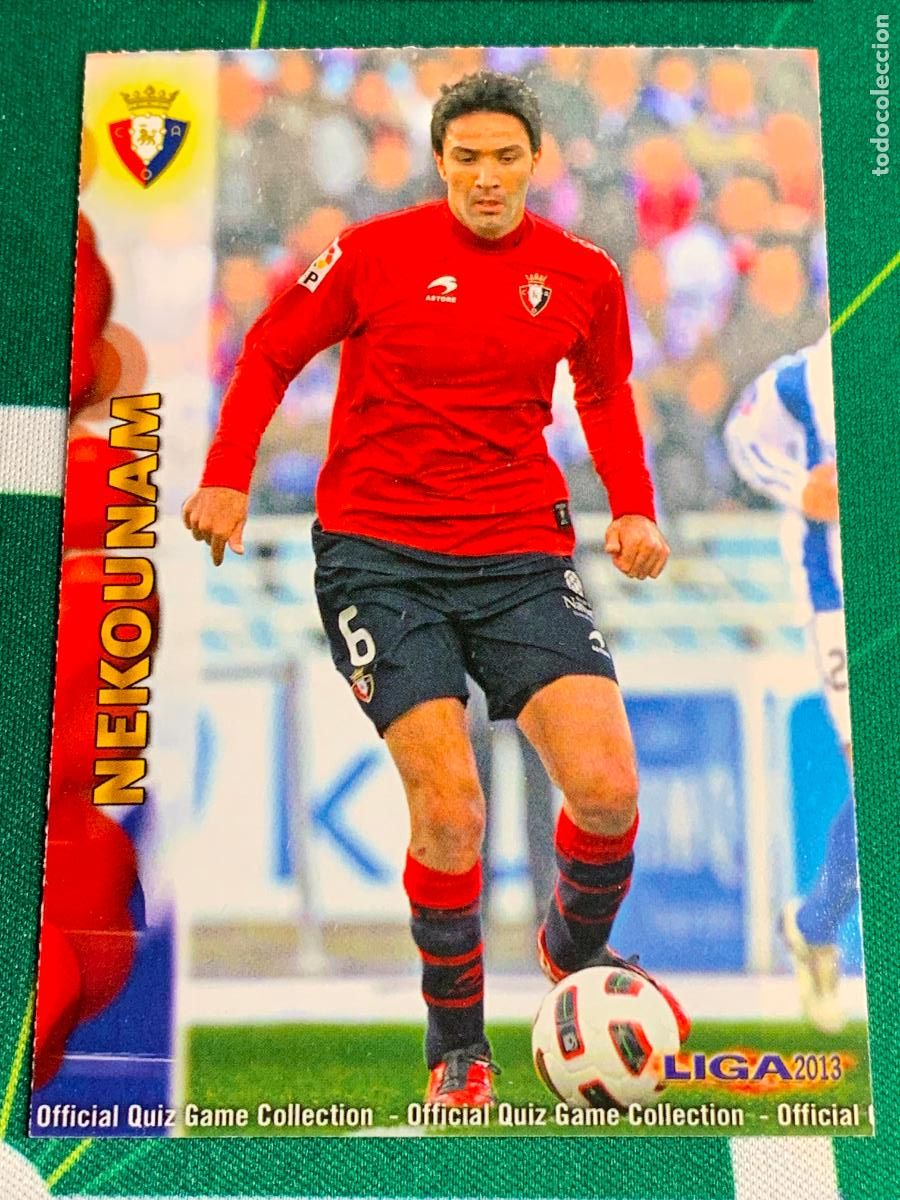 Cromos de f&uacute;tbol: 178a Nekounam Osasuna Base card MUNDICROMO LIGA FUTBOL QUIZ GAME 2012 2013 12 13