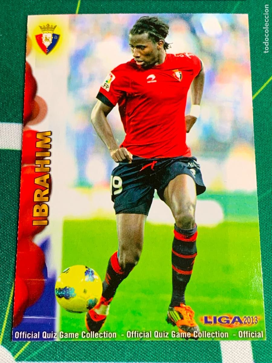 Cromos de f&uacute;tbol: 180a Ibrahima Osasuna Base card MUNDICROMO LIGA FUTBOL QUIZ GAME 2012 2013 12 13