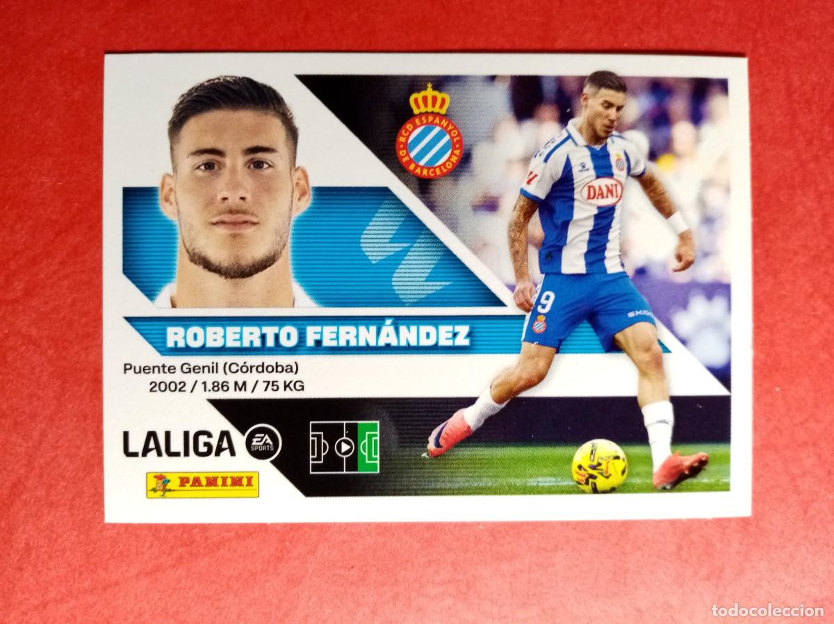 Cromos de f&uacute;tbol: N&ordm; 20 ROBERTO FERNANDEZ, RCD ESPANYOL, LIGA ESTE 2026 2027 26 27 PANINI