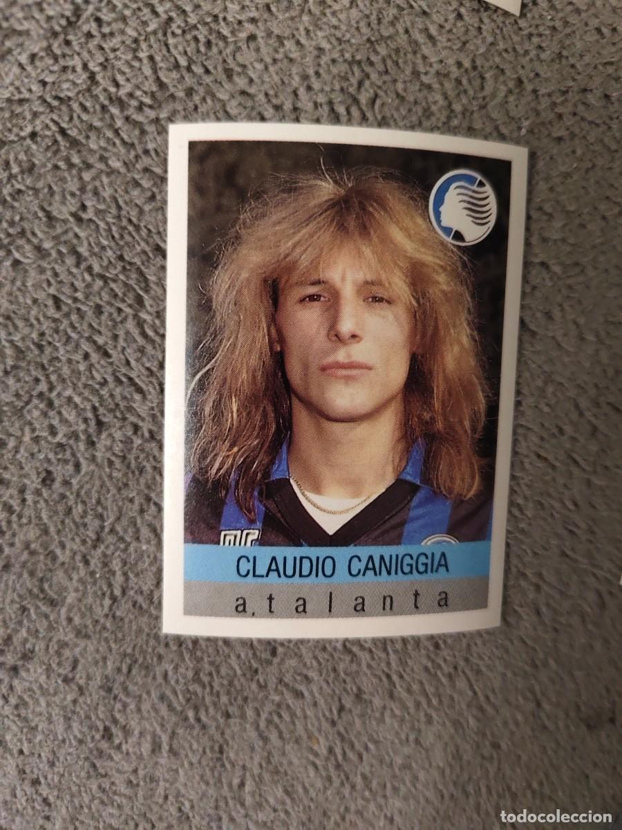 Figurine di Calcio: 16 CALCIO 91 CALCIOFLASH CLAUDIO CANIGGIA ATALANTA EUROFLASH 1990 90 1991 ITALIA NUEVO DE SOBRE