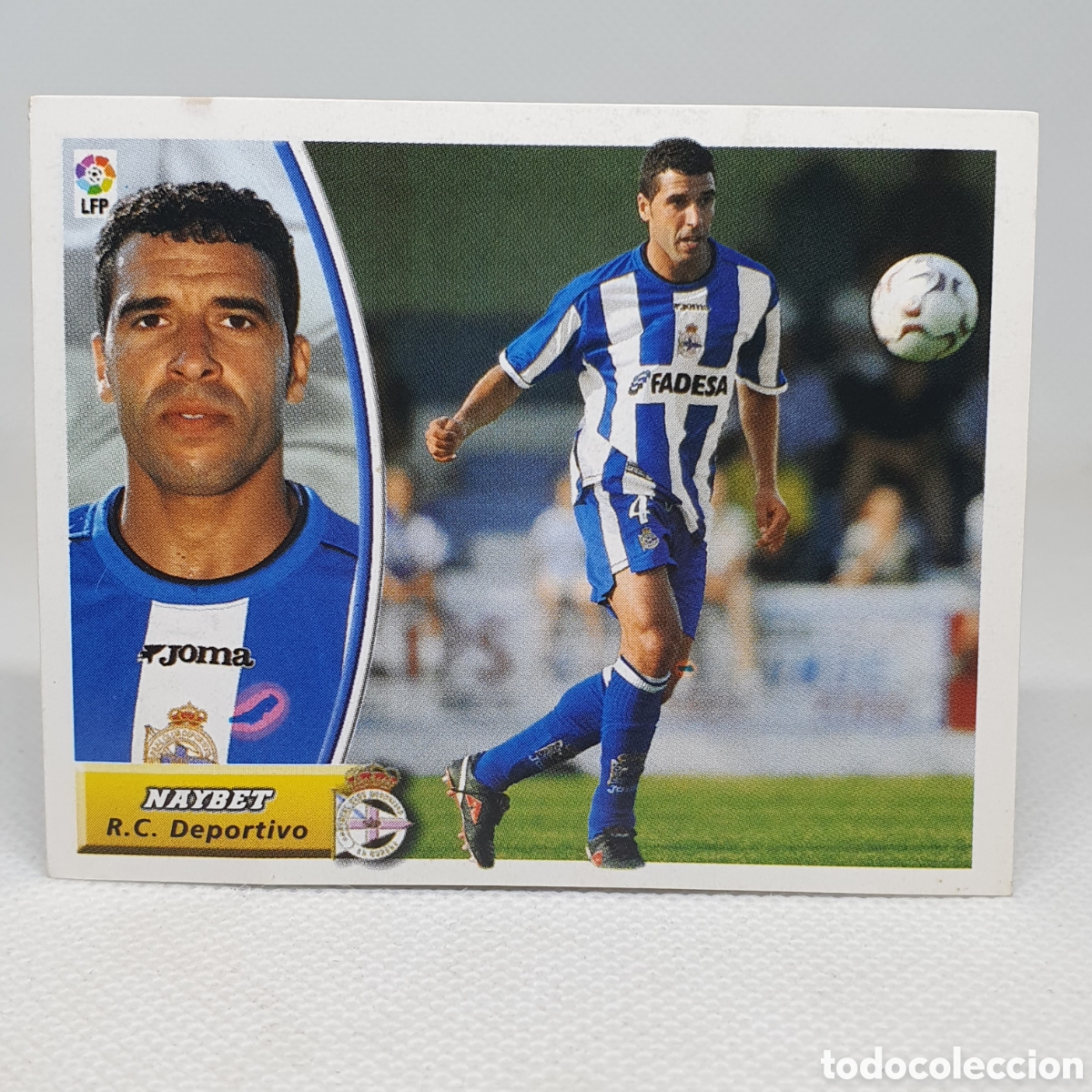Figurine di Calcio: ⚽️ CROMO D FUTBOL NAYBET DEPORTIVO LIGA 2003-2004 ESTAMPAS EDICIONES ESTE LIGA 03-04 NO PANINI ALBUM