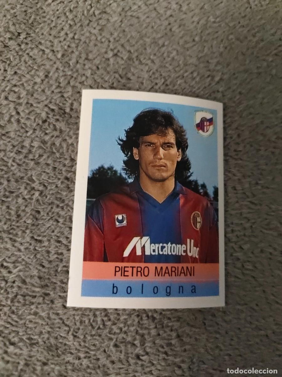 Cromos de f&uacute;tbol: 38 CALCIO 91 CALCIOFLASH PIETRO MARIANI BOLOGNA EUROFLASH 1990 90 1991 ITALIA NUEVO DE SOBRE