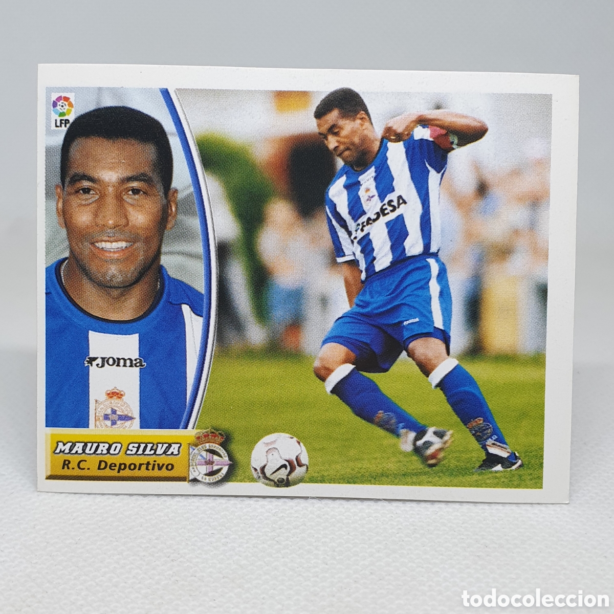 Cromos de f&uacute;tbol: ⚽️ CROMO DE FUTBOL MAURO SILVA LIGA 2003-2004 ESTAMPAS EDICIONES ESTE LIGA 03-04 NO PANINI ALBUM