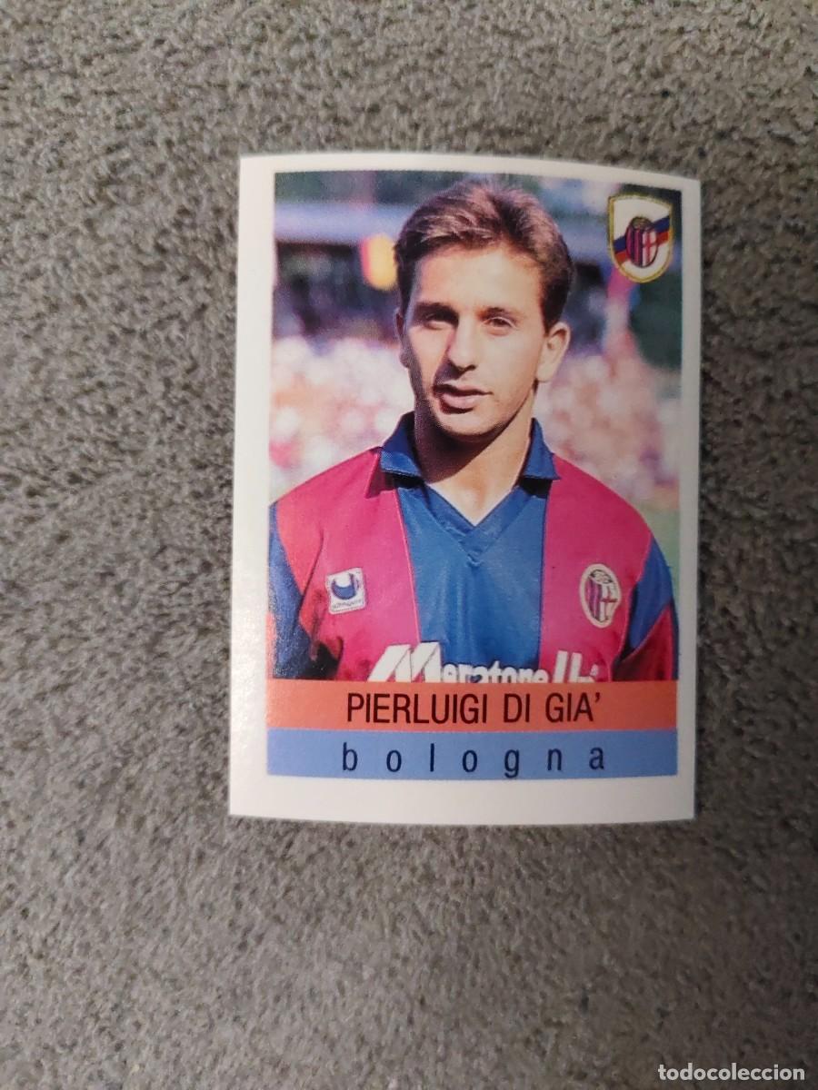 Cromos de f&uacute;tbol: 45 CALCIO 91 CALCIOFLASH PIERLUIGI DI GIA' BOLOGNA EUROFLASH 1990 90 1991 ITALIA NUEVO DE SOBRE