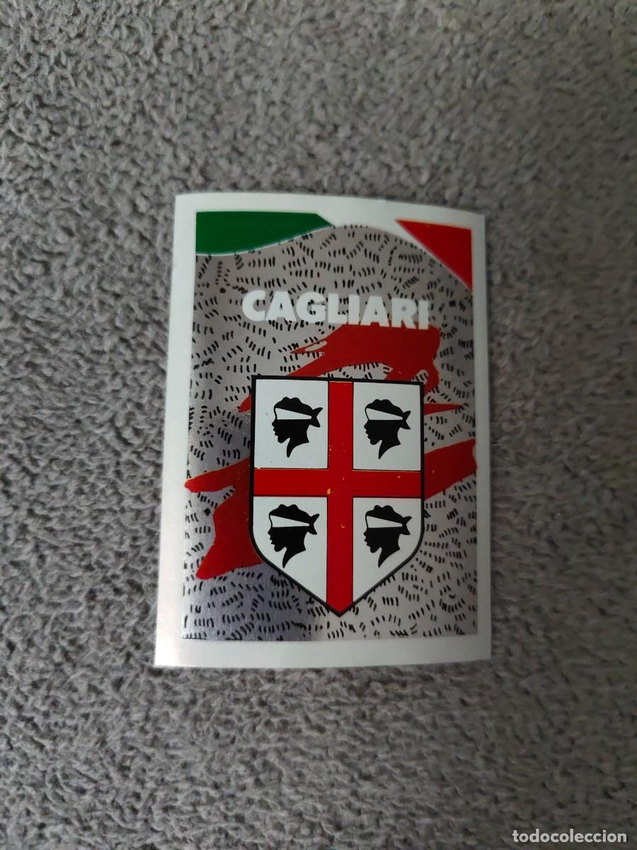 Cromos de f&uacute;tbol: SC8 CALCIO 91 CALCIOFLASH SCUDETTO CAGLIARI CAGLIARI EUROFLASH 1990 90 1991 ITALIA NUEVO DE SOBRE