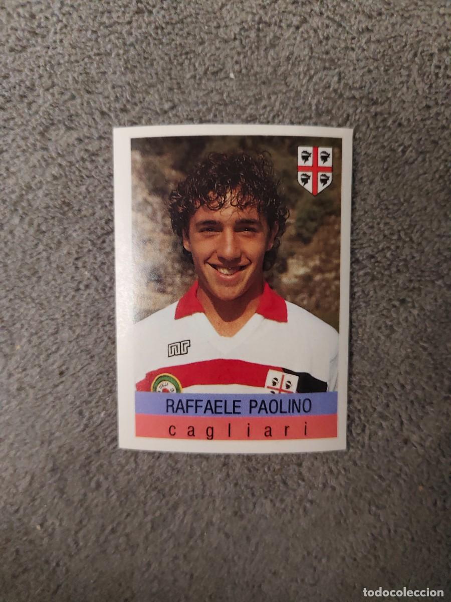 Cromos de f&uacute;tbol: 67 CALCIO 91 CALCIOFLASH PASQUALE D. ROCCO CAGLIARI EUROFLASH 1990 90 1991 ITALIA NUEVO DE SOBRE
