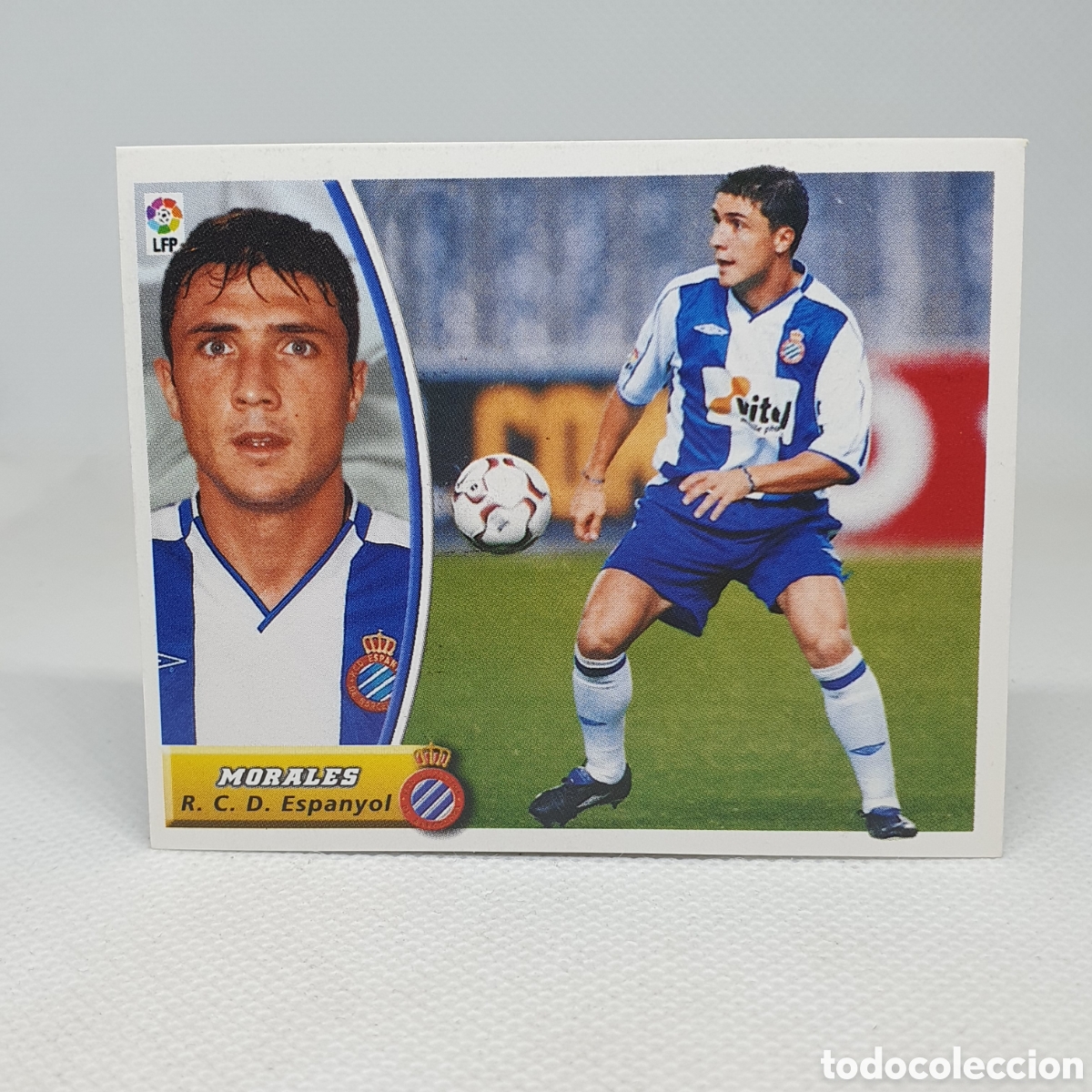 Cromos de f&uacute;tbol: ⚽️ CROMO D FUTBOL MORALES ESPANYOL LIGA 2003-2004 ESTAMPAS EDICIONES ESTE LIGA 03-04 NO PANINI ALBUM