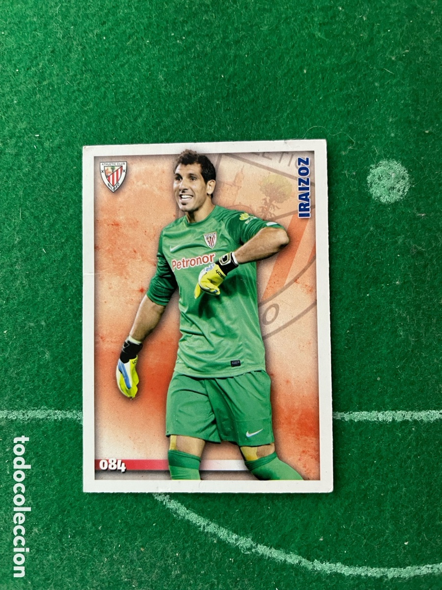 Cromos de f&uacute;tbol: 84 IRAIZOZ ATHLETIC DE BILBAO LAS FICHAS DE LA LIGA 2014 2015 MUNDICROMO