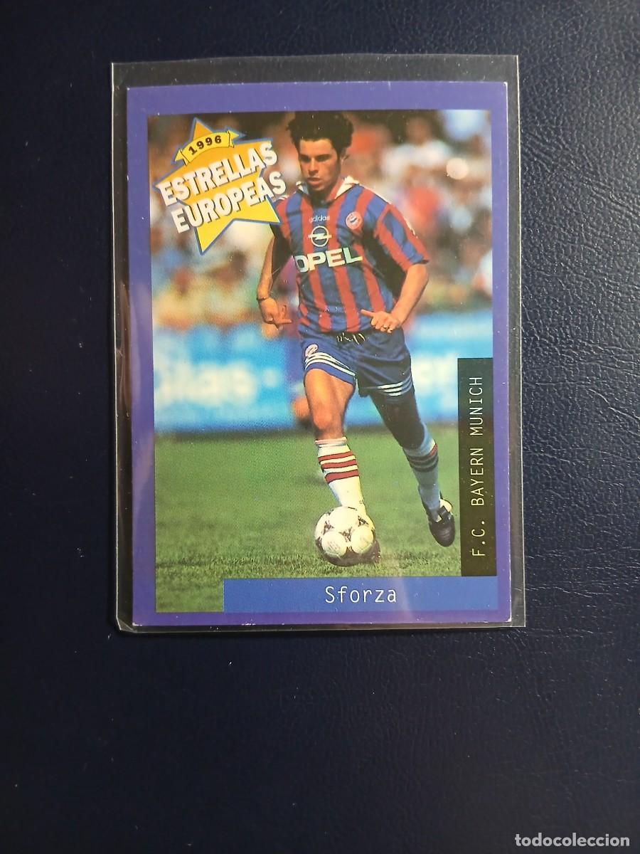 Cromos de f&uacute;tbol: 73 SFORZA BAYERN MUNICH PANINI ESTRELLAS EUROPEAS 1996
