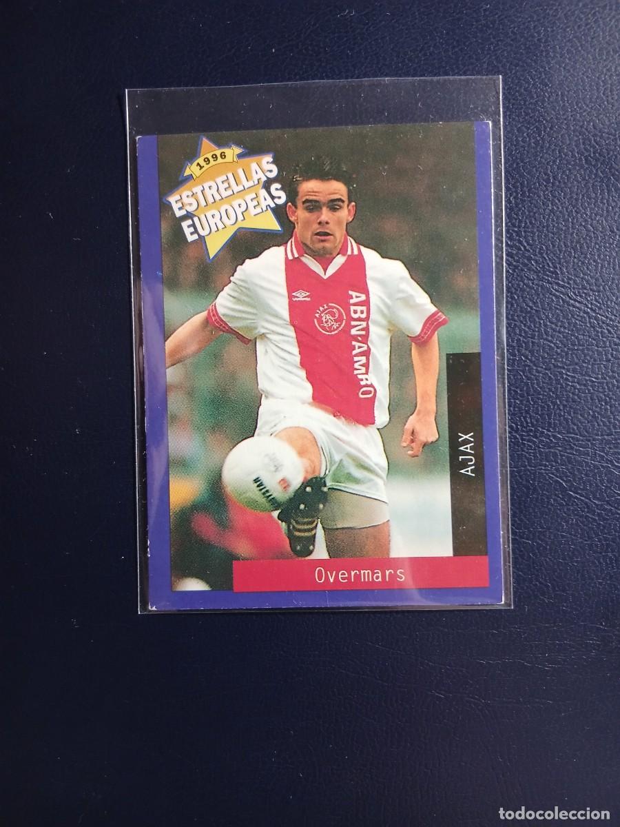 Cromos de f&uacute;tbol: 11 OVERMARS AJAX PANINI ESTRELLAS EUROPEAS 1996
