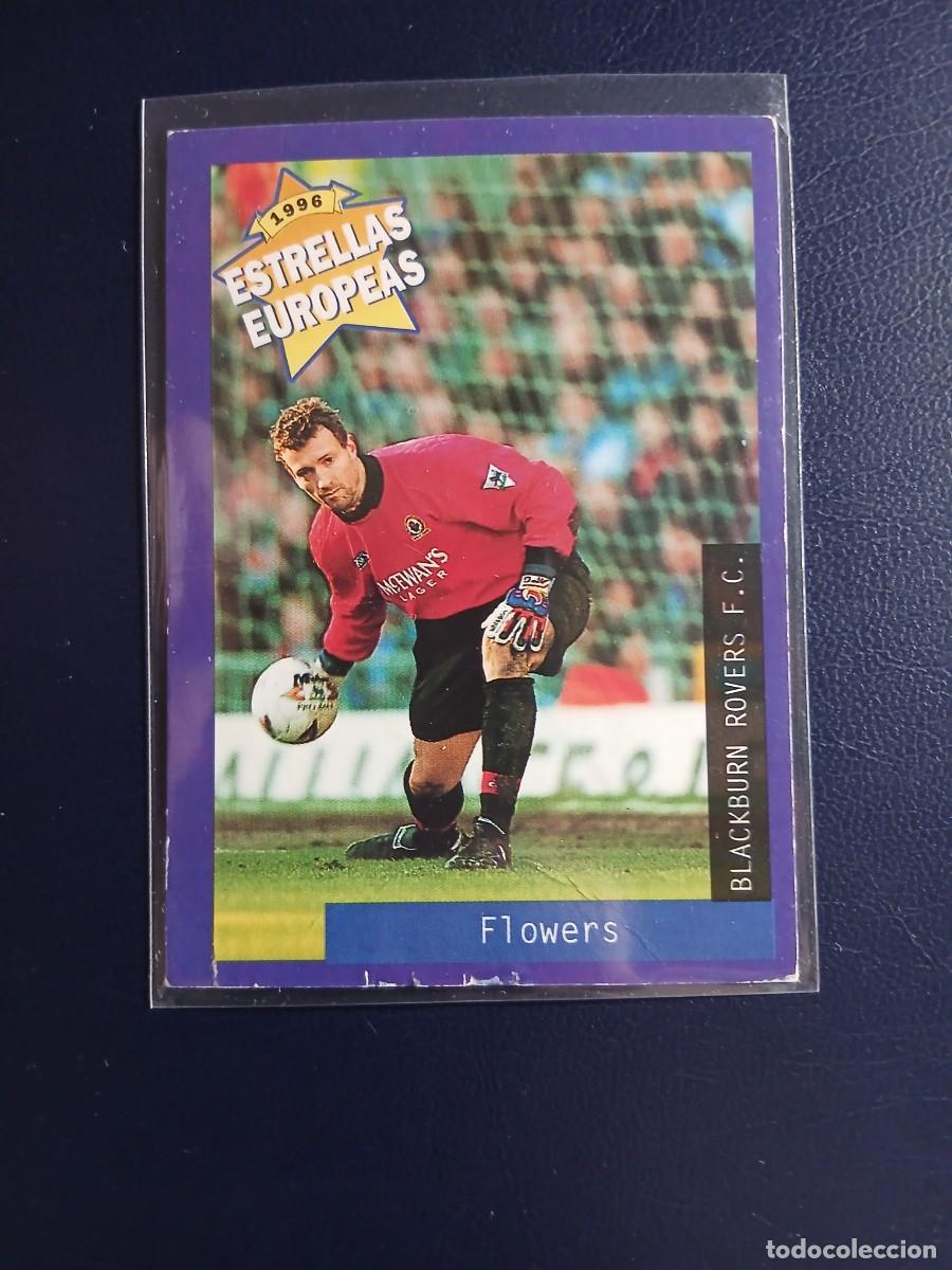Cromos de f&uacute;tbol: 1996 FLOWERS Blackburn Rovers N&deg; 36 PANINI ESTRELLAS EUROPEAS