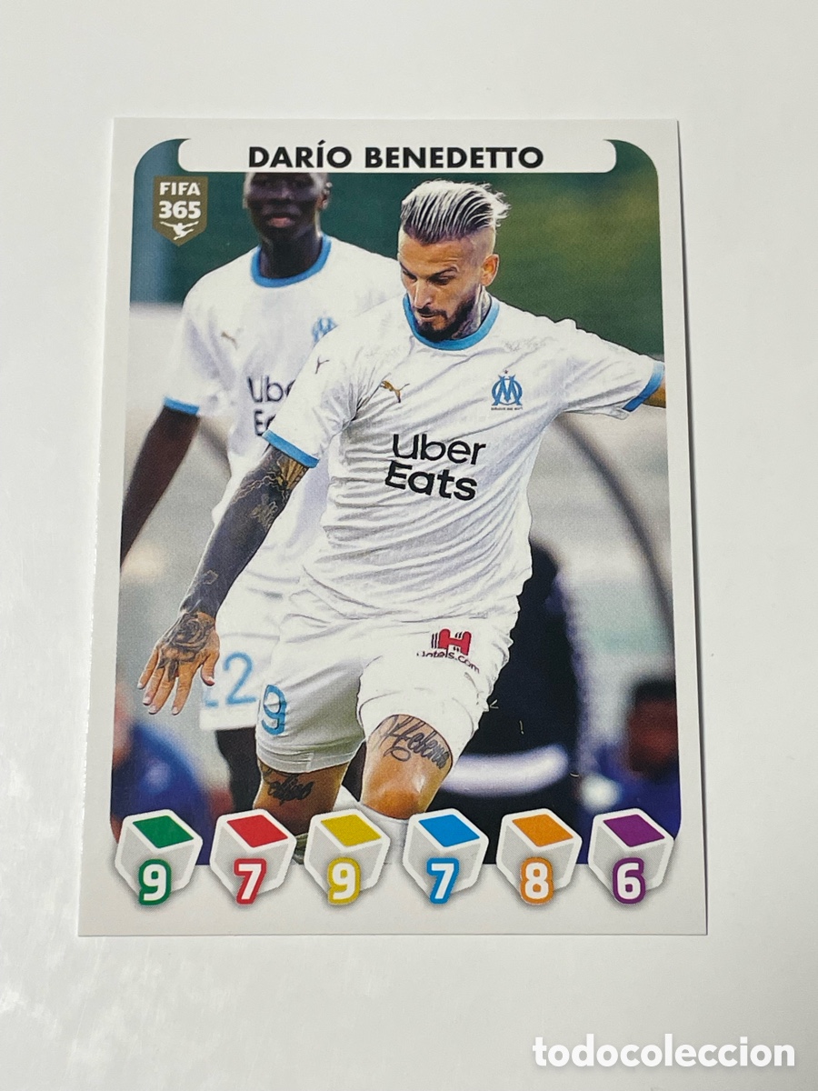 Cromos de f&uacute;tbol: Dar&iacute;o Benedetto Olympique de Marsella Panini FIFA 365 20/21 #328