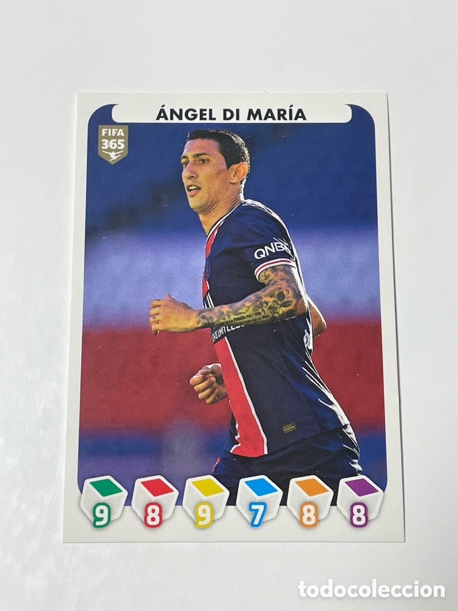 Cromos de f&uacute;tbol: &Aacute;ngel Di Mar&iacute;a Paris Saint Germain Panini FIFA 365 20/21 #331