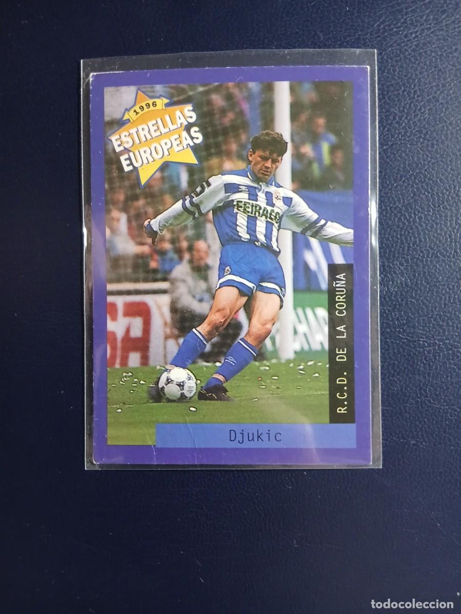 Cromos de f&uacute;tbol: 55 Djukic Estrellas Europeas 1996 Panini