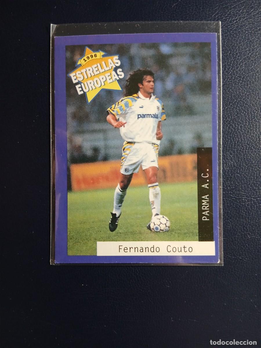 Cromos de f&uacute;tbol: 86 FERNANDO COUTO PARMA PANINI ESTRELLAS EUROPEAS 1996