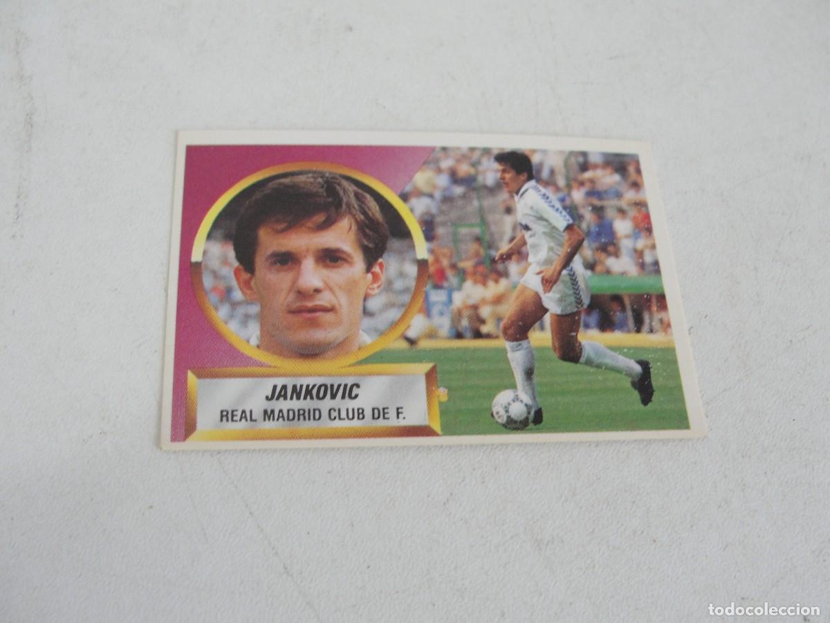 Cromos de f&uacute;tbol: LIGA ESTE 88 89 / REAL MADRID 13 B - MILAN JANKOVIC - SIN PEGAR - DE TIENDA, PERFECTO