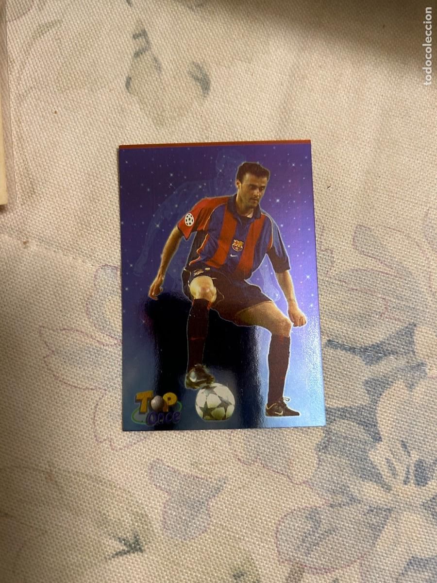 Cromos de f&uacute;tbol: LUIS ENRIQUE CROMO N&ordm; 624 NUEVO DE SOBRE MUNDICROMO 2002 2003