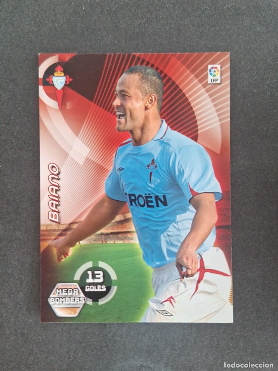 Cromos de f&uacute;tbol: L2 BAIANO CELTA DE VIGO MEGA BOMBERS 393 PANINI MEGACRACKS 2006 2007 06 07