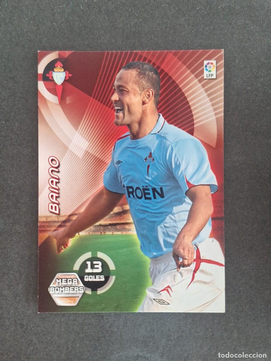 Cromos de f&uacute;tbol: L2 BAIANO CELTA DE VIGO MEGA BOMBERS 393 PANINI MEGACRACKS 2006 2007 06 07