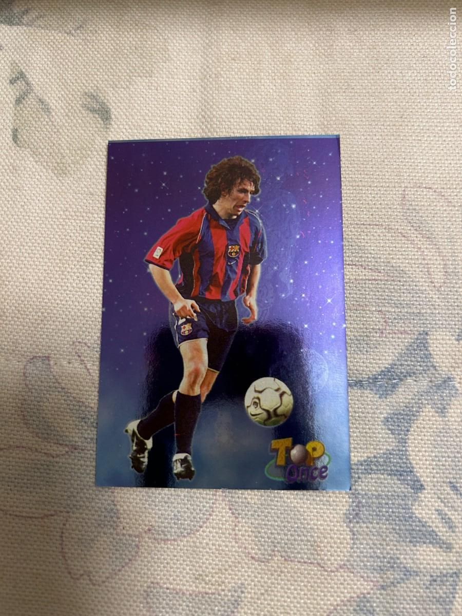 Cromos de f&uacute;tbol: PUYOL N&ordm; 621 MUNDICROMO 2002 2003 NUEVO DE SOBRE