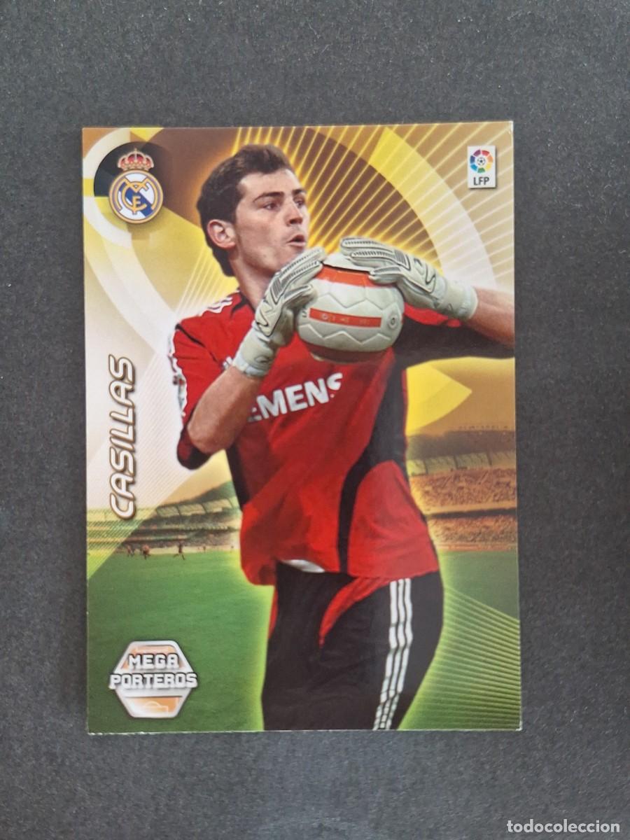 Cromos de f&uacute;tbol: L2 CASILLAS REAL MADRID MEGA PORTEROS 397 PANINI MEGACRACKS 2006 2007 06 07