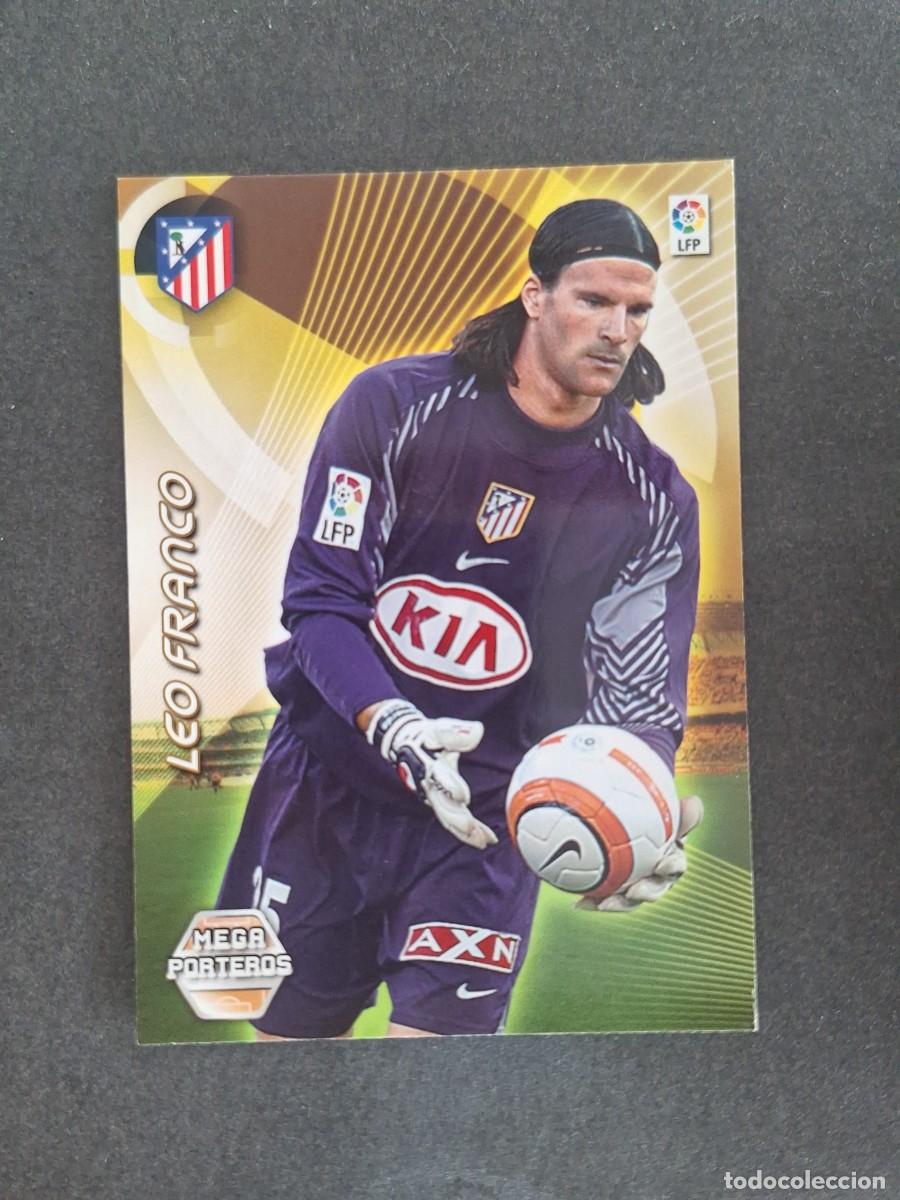 Cromos de f&uacute;tbol: L2 LEO FRANCO ATLETICO DE MADRID MEGA PORTEROS 399 PANINI MEGACRACKS 2006 2007 06 07