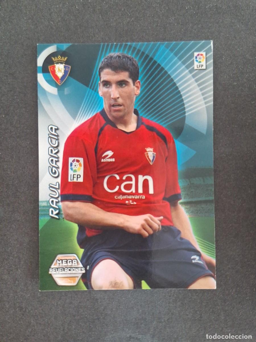 Cromos de f&uacute;tbol: L2 RAUL GARCIA C. A. OSASUNA MEGA REVELACIONES 405 PANINI MEGACRACKS 2006 2007 06 07