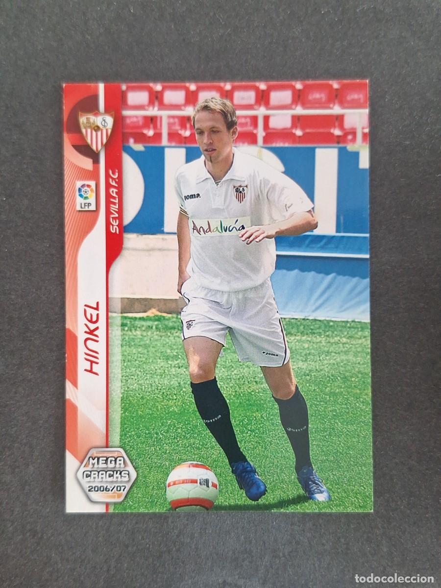 Cromos de f&uacute;tbol: L2 HINKEL SEVILLA F. C. NUEVO FICHAJE 452 PANINI MEGACRACKS 2006 2007 06 07