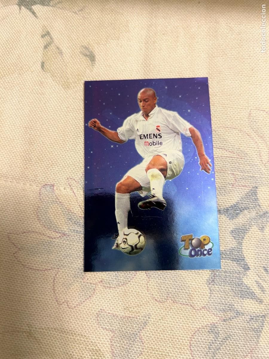 Cromos de f&uacute;tbol: ROBERTO CARLOS 622 MUNDICROMO 2002 2003 NUEVO DE SOBRE