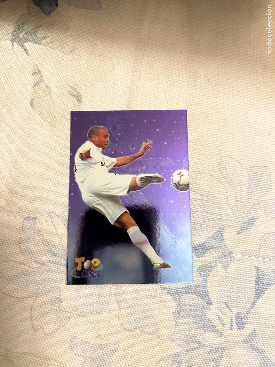 Cromos de f&uacute;tbol: RONALDO 628 REAL MADRID MUNDICROMO 2002 2003 NUEVO DE SOBRE