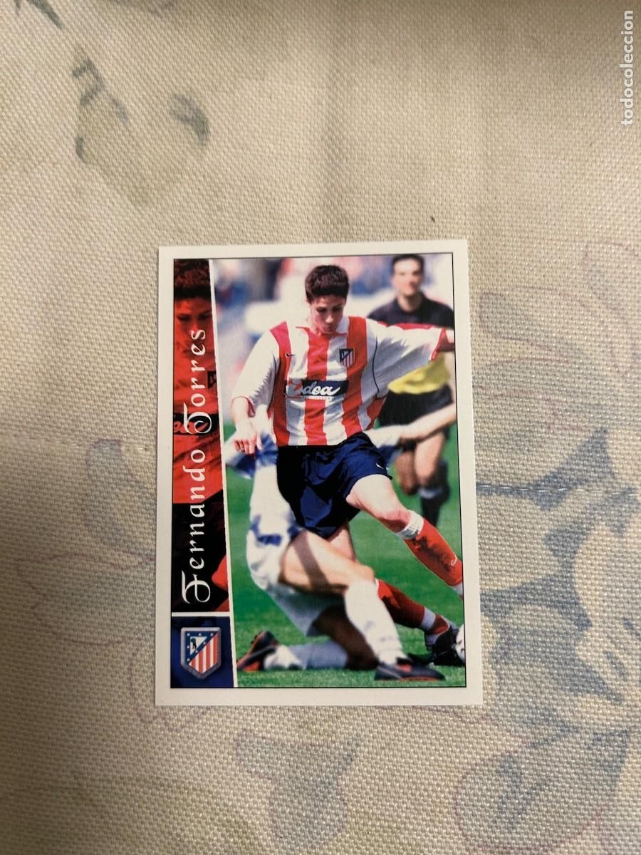 Cromos de f&uacute;tbol: FERNANDO TORRES MUNDICROMO 2002 2003 NUEVO DE SOBRE ROOKIE