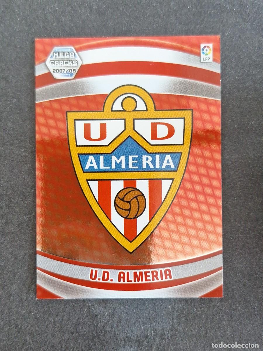 Cromos de f&uacute;tbol: L4 ESCUDO U. D. ALMERIA 1 PANINI MEGACRACKS 2007 2008 07 08