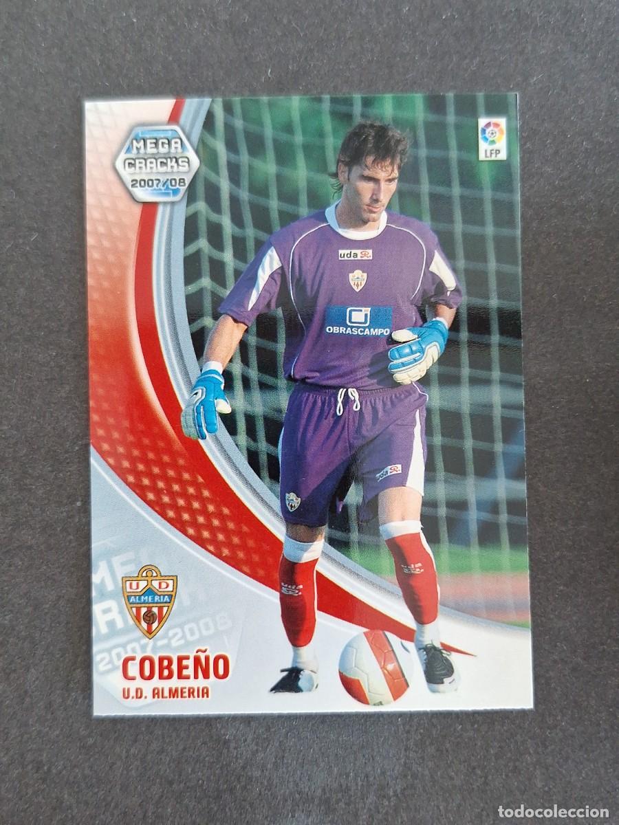 Cromos de f&uacute;tbol: L4 COBE&Ntilde;O U. D. ALMERIA 2 PANINI MEGACRACKS 2007 2008 07 08
