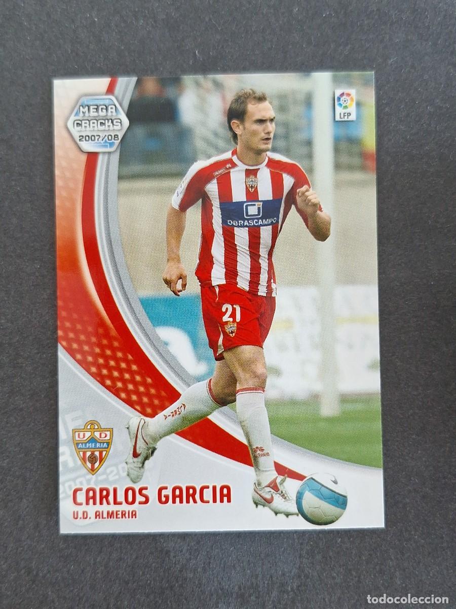 Cromos de f&uacute;tbol: L4 CARLOS GARCIA U. D. ALMERIA 5 PANINI MEGACRACKS 2007 2008 07 08