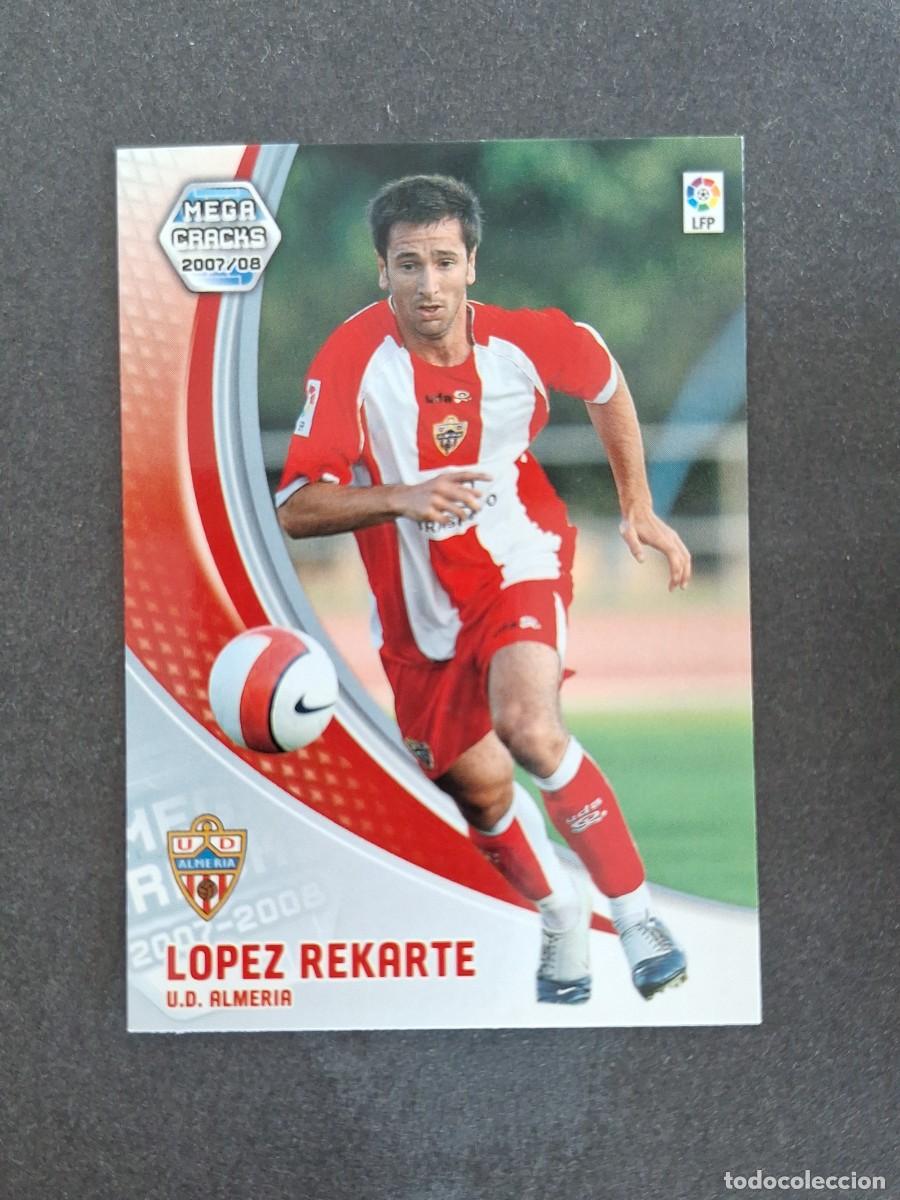Cromos de f&uacute;tbol: L4 LOPEZ REKARTE U. D. ALMERIA 7 PANINI MEGACRACKS 2007 2008 07 08