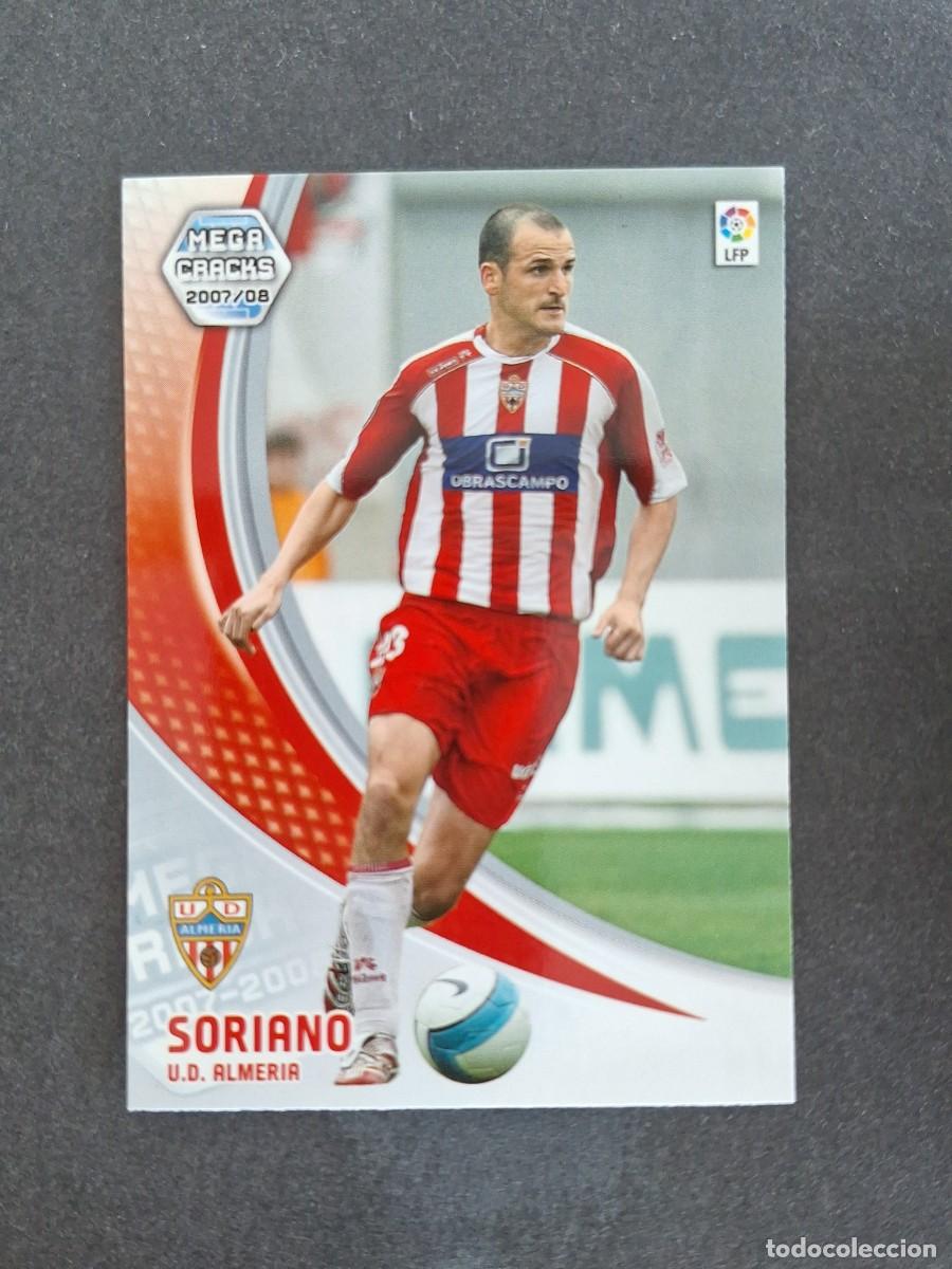 Cromos de f&uacute;tbol: L4 SORIANO U. D. ALMERIA 9 PANINI MEGACRACKS 2007 2008 07 08