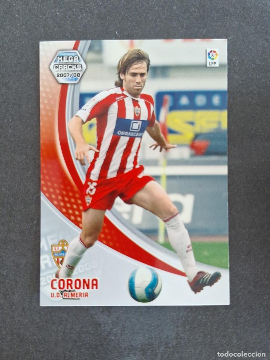 Cromos de f&uacute;tbol: L4 CORONA U. D. ALMERIA 11 PANINI MEGACRACKS 2007 2008 07 08