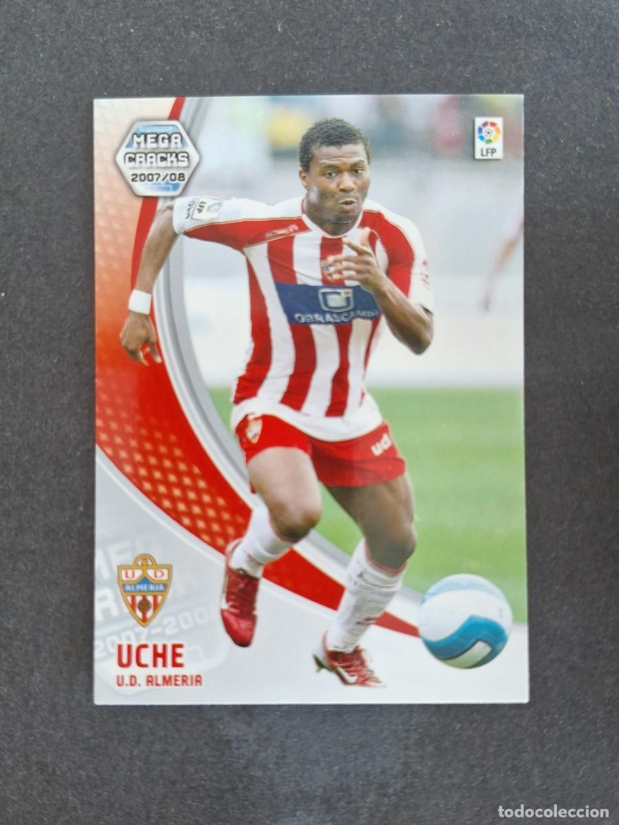 Cromos de f&uacute;tbol: L4 UCHE U. D. ALMERIA 16 PANINI MEGACRACKS 2007 2008 07 08