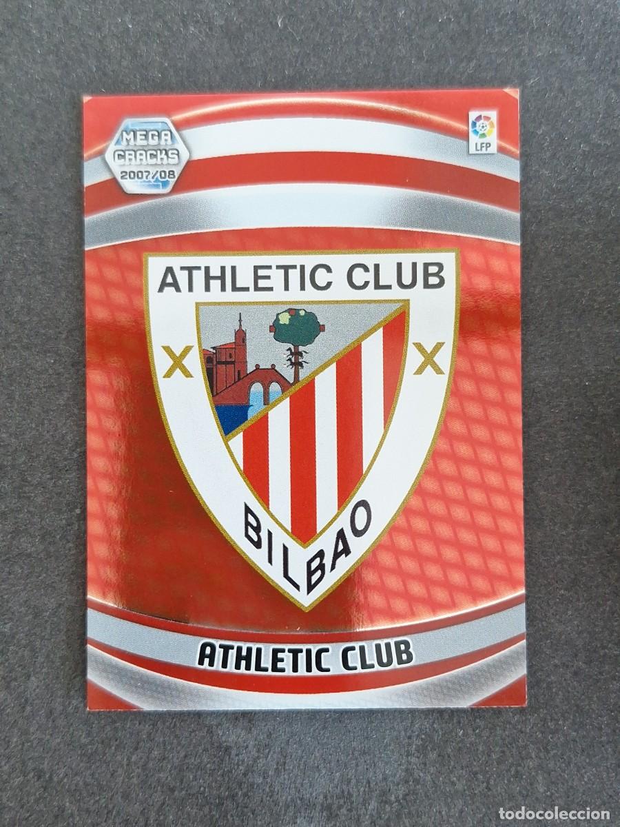 Cromos de f&uacute;tbol: L4 ESCUDO ATHLETIC CLUB DE BILBAO 19 PANINI MEGACRACKS 2007 2008 07 08