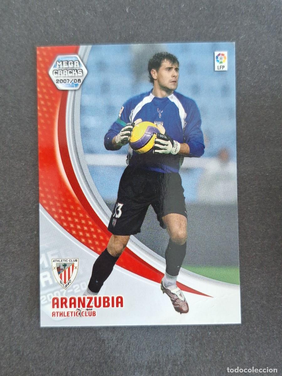 Cromos de f&uacute;tbol: L4 ARANZUBIA ATHLETIC CLUB DE BILBAO 20 PANINI MEGACRACKS 2007 2008 07 08