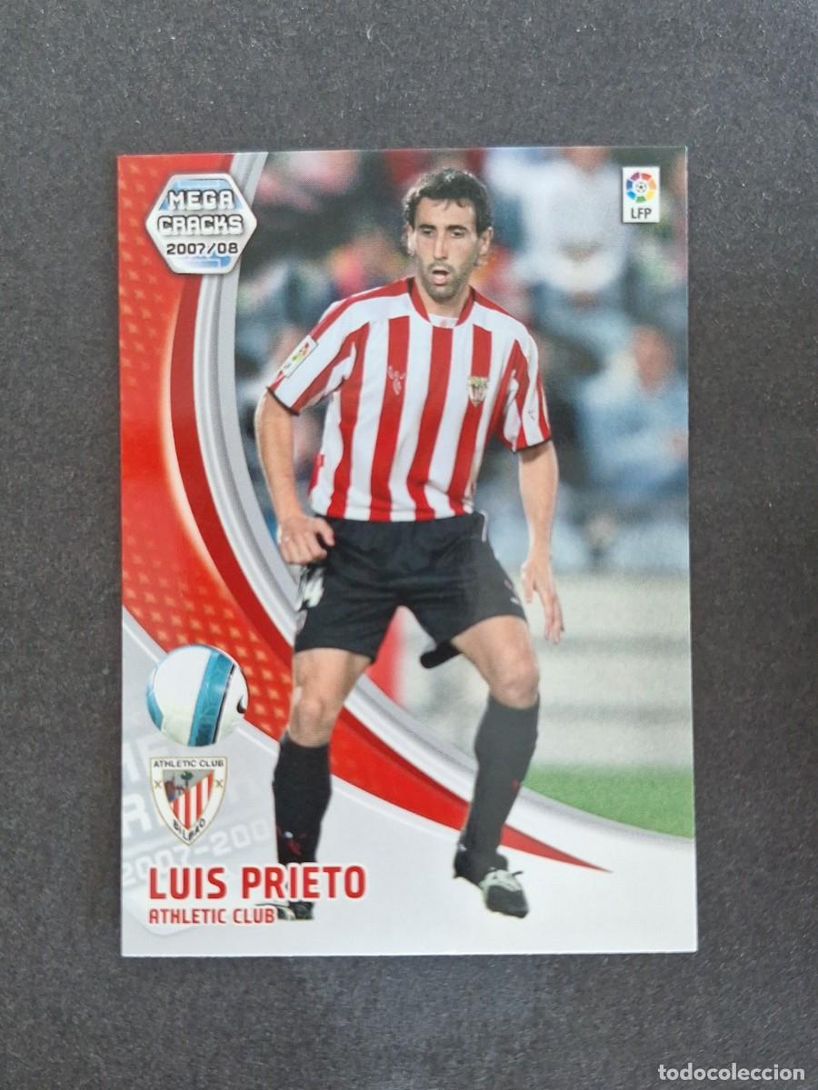 Cromos de f&uacute;tbol: L4 LUIS PRIETO ATHLETIC CLUB DE BILBAO 24 PANINI MEGACRACKS 2007 2008 07 08
