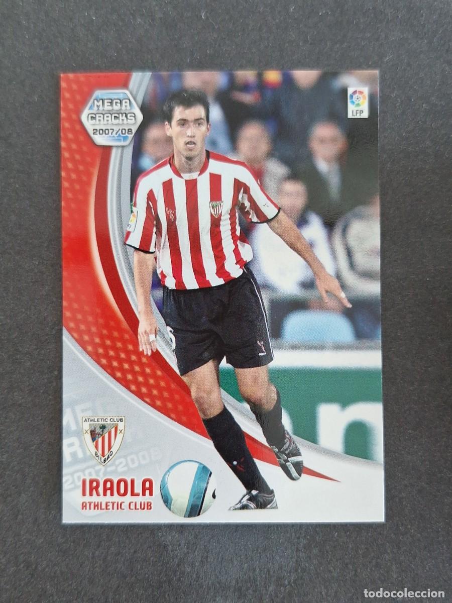 Cromos de f&uacute;tbol: L4 IRAOLA ATHLETIC CLUB DE BILBAO 30 PANINI MEGACRACKS 2007 2008 07 08