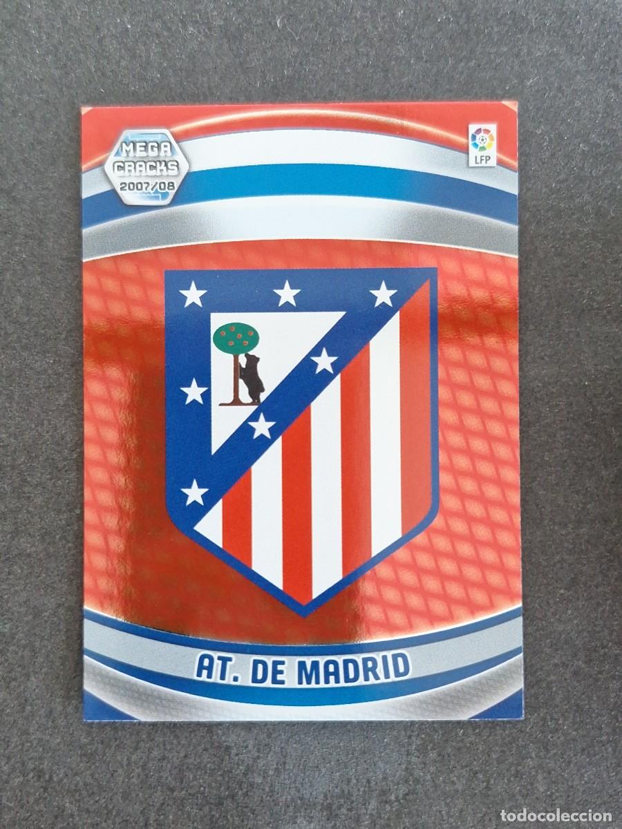 Cromos de f&uacute;tbol: L4 ESCUDO ATLETICO DE MADRID 37 PANINI MEGACRACKS 2007 2008 07 08
